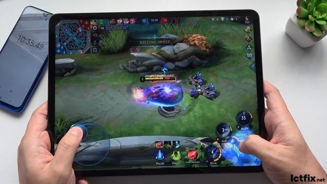 iPad Pro 12.9 2021 Mobile Legends Gaming test | Apple M1 смотреть онлайн