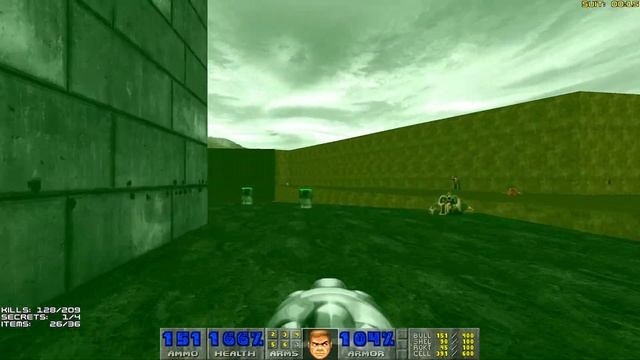 Final Doom: TNT: Evilution ? MAP07: Prison ? 100% Playthrough смотреть онлайн