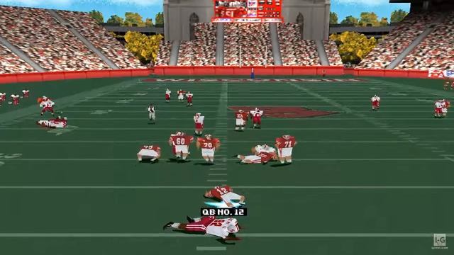 NCAA Football 2000 PS1 Gameplay HD смотреть онлайн