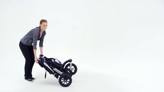 Chicco Activ3 Jogging Stroller - How to Fold смотреть онлайн