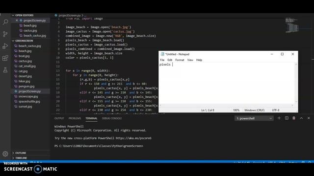 Python Green Screen Project смотреть онлайн