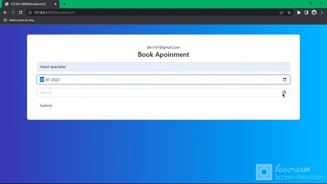 Django project for beginners | Doctor appointment booking with Django python google calendar api смотреть онлайн