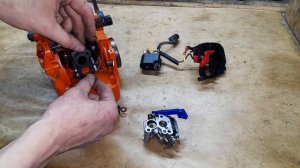 Сборка Хускварна 236 на оригинальной поршневой 235, запуск, итоги. Н235.5)