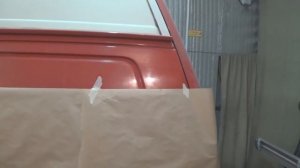 переход на акриловой краске  с применением лака
