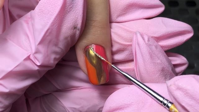 Абстракция на ногтях - тренд маникюрного дизайна! смотреть онлайн