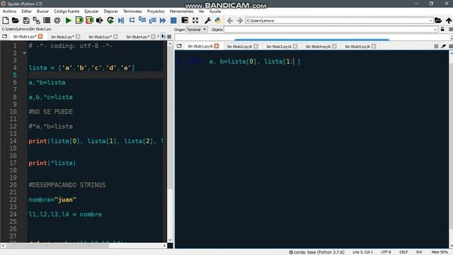 Operador asterisco (Star operator) en Python 1 смотреть онлайн