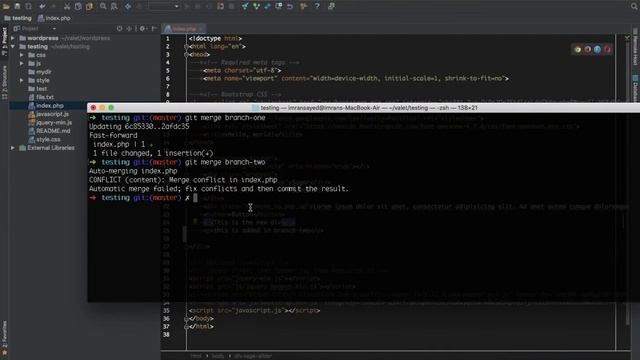 Merge Branches and Push it Online смотреть онлайн
