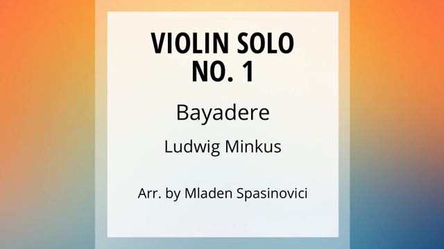 Violin Solo No. 1 (string quartet) - Ludwig Minkus смотреть онлайн
