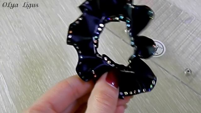 DIY Бантики в складочку при помощи шаблона | Moño | Laço Fita De Cetim | Bows DIY смотреть онлайн