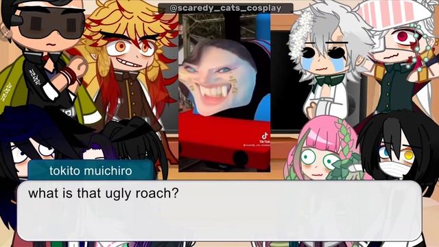 hashiras react to random things // credits in vid // sorry not all vids has credits & short vid смотреть онлайн
