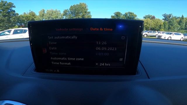 How to Manually Change Date and Time in AUDI A3 8V ( 2012 – 2020 ) | Manage Time Settings смотреть онлайн
