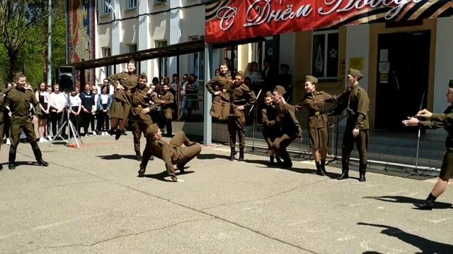 Северская. Краснодарский колледж культуры. Акция "Письмо с фронта". Гость - Раиса Забырько. смотреть онлайн