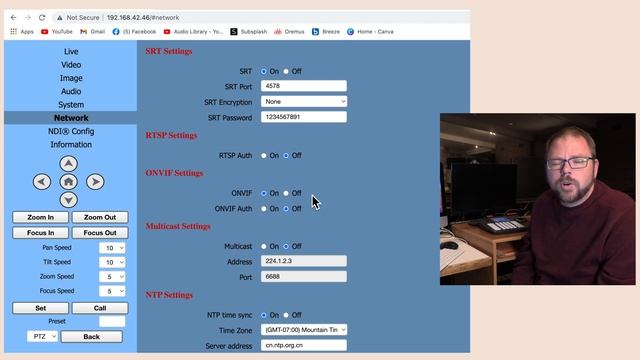 Setting up a PTZ Controller with ONVIF смотреть онлайн