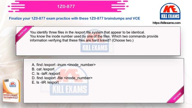 1Z0-877 - Oracle Solaris 10 System Administrator Certified Professional 2020 Updated смотреть онлайн