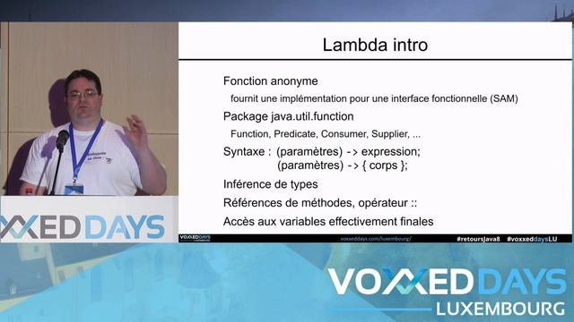 Retours sur Java 8 (Jean-Michel Doudoux) смотреть онлайн