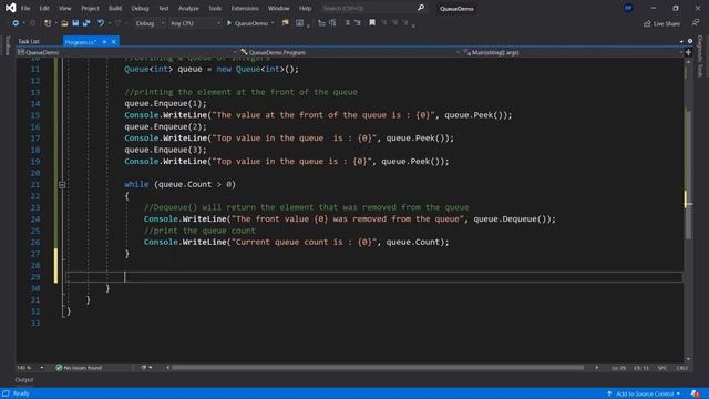 How to use queues in C# - Tutorial смотреть онлайн