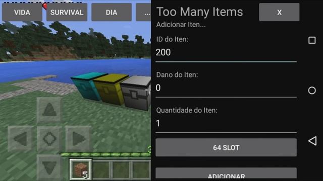 More Chests Bau de Diamante Mod Minecraft PE: 0.13.1 ‹T.D GAMES› смотреть онлайн