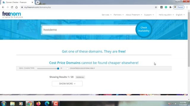 How to register a Free Domain with freenom смотреть онлайн