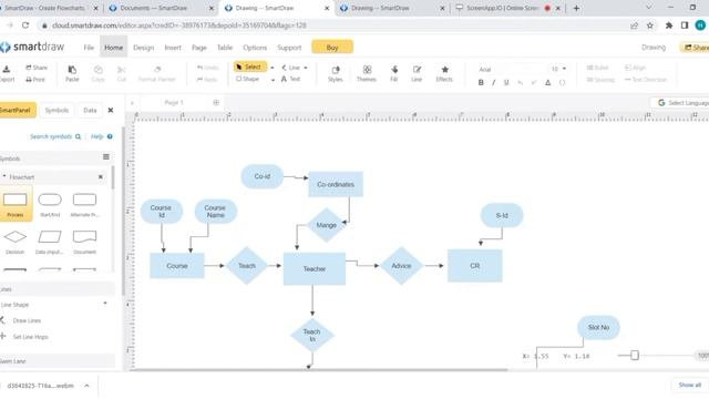 How to create ER Diagram on Smart Draw Software || ER Diagram смотреть онлайн