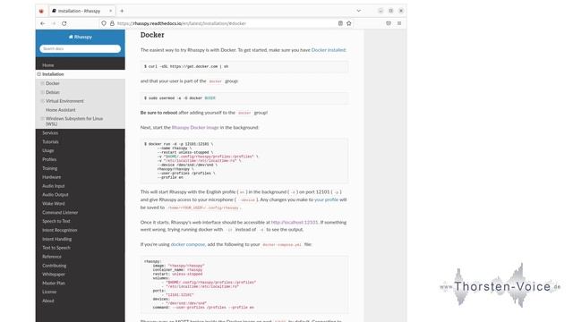 Rhasspy voice assistant installation смотреть онлайн