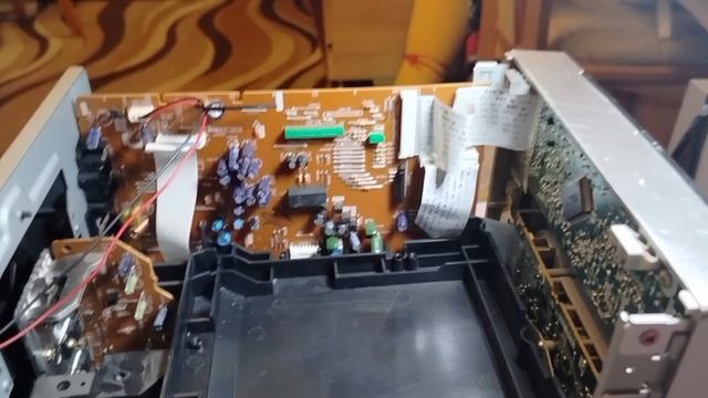 Aiwa XR-FA660 замена пассиков. смотреть онлайн