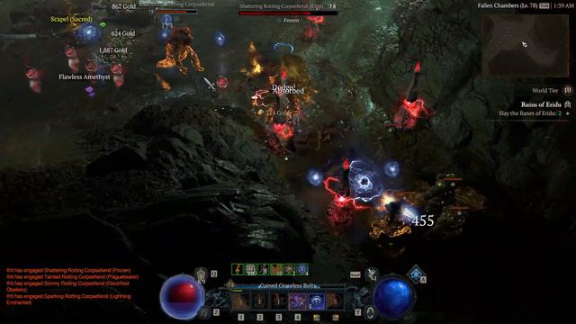 Diablo 4 - Arc Lash Sorcerer смотреть онлайн