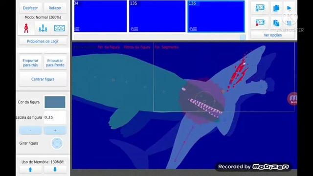 tylosaurus vs sperm whale vs helicoprion vs cretoxyrhina | stick nodes смотреть онлайн
