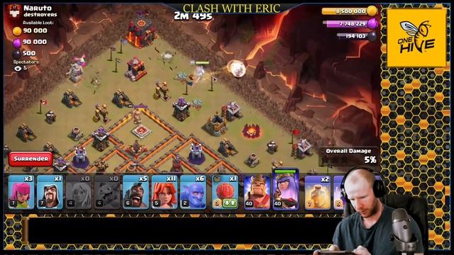 How to Use TH10 Falcon Attack - Mass Valkyrie/Bowler - Best TH10 Attack Strategies in Clash of Clan смотреть онлайн