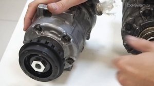 Как проверить компрессор кондиционера по вращению вала: подклинивание компрессора, люфт вала.