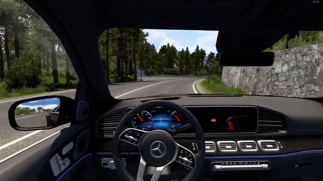Mercedes-Benz X167 GLS 580 [1.42] Hard Driving POV - ETS2 смотреть онлайн