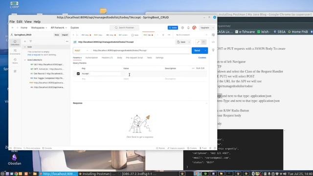 Test Microservice REST APIs using Postman смотреть онлайн