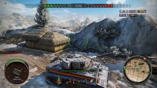 World of Tanks: Special Tiger 1 Test (PS4/1080p) смотреть онлайн