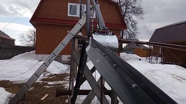 ВетроГенератор из Автомобильного генератора. смотреть онлайн