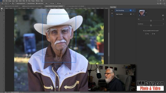 Testing Adobe Photoshop Neural Filters: Do They Work? Basic Skin Smoothing & B&W Photo Colorization смотреть онлайн