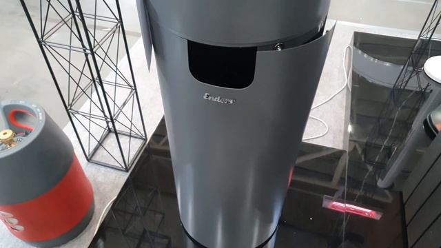 Газовый уличный камин Enders NOVA LED L BLACK - обзор смотреть онлайн