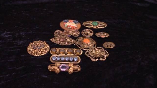 Редкие антикварные и винтажные чешские броши Часть 3. Находки на блошином рынке. смотреть онлайн