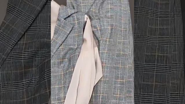 Костюм жилет и брюки в клетку от Malina Fashion смотреть онлайн