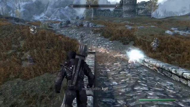 Skyrim - Civil War Patrols Mod [PS4] смотреть онлайн