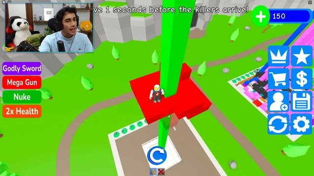 ROBLOX BUILD TO SURVIVE WITH CHOO CHOO CHARLES смотреть онлайн