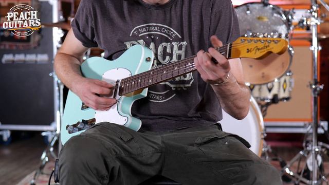 No Talking...Just Tones | Fender Custom Shop 62 Telecaster Custom Journeyman Surf Green смотреть онлайн