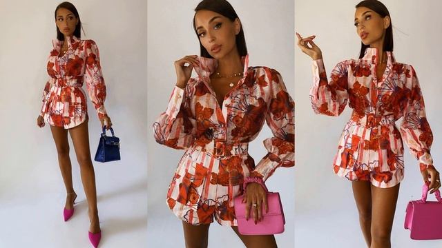 Трендовый ЦВЕТОЧНЫЙ ПРИНТ-МОДНЫЕ ИДЕИ на каждый день/Женская Мода