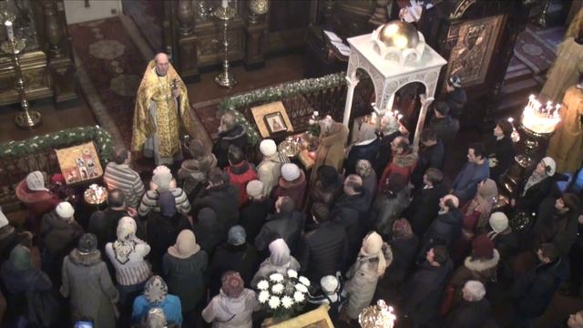 Проповедь в день памяти прп. Саввы Освященного (18 декабря 2016) - прот. Олега Врона смотреть онлайн