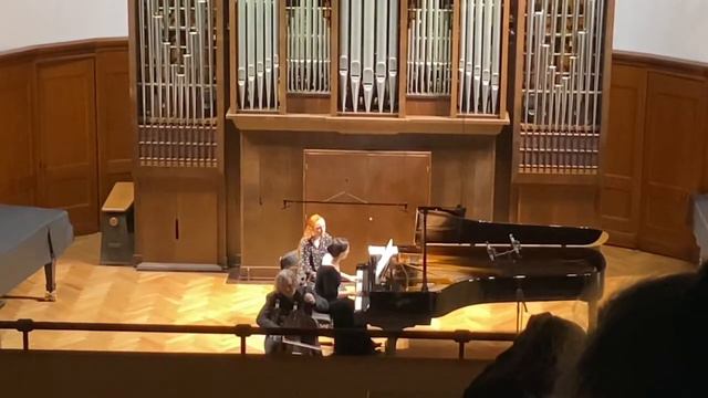 Bach. Sonata #3 g-moll for cello and piano (2, 3 mov.) A. Knyazev & A. Voskressenskaya смотреть онлайн