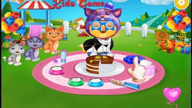 Best Games for Kids HD - Kitty Birthday Party Time iPad Gameplay HD Kids Game смотреть онлайн