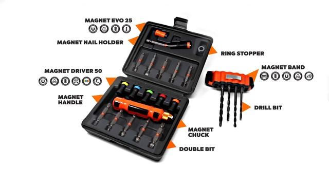 6 Indiegogo Magnet Driver™ DDN The Total Tool to Drill Drive and Nail смотреть онлайн