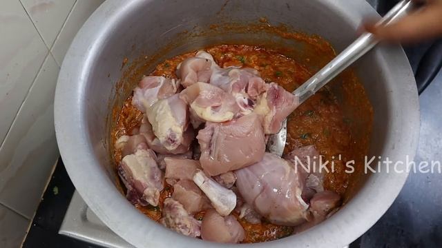 1 கிலோ சிக்கன் தம் பிரியாணி பாய் வீட்டு முறைப்படி செய்ய போறோம்!!/Chicken dum biryani/Niki's kitche смотреть онлайн