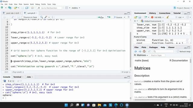 Rastrigin Problem using Grid Search Algorithm смотреть онлайн