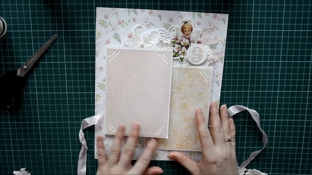 Мастер-класс - детский альбом своими руками. Скрапбукинг для начинающих. Альбом с нуля. смотреть онлайн