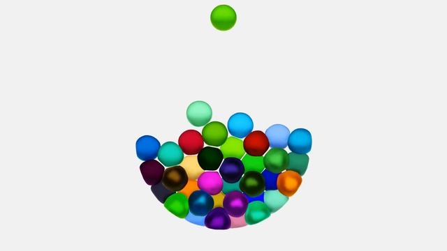 Softbody Jelly balls inside invisible container! (SATISFYING) смотреть онлайн