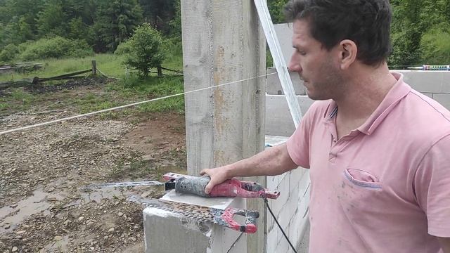 4 день. Строим дом из газоблока